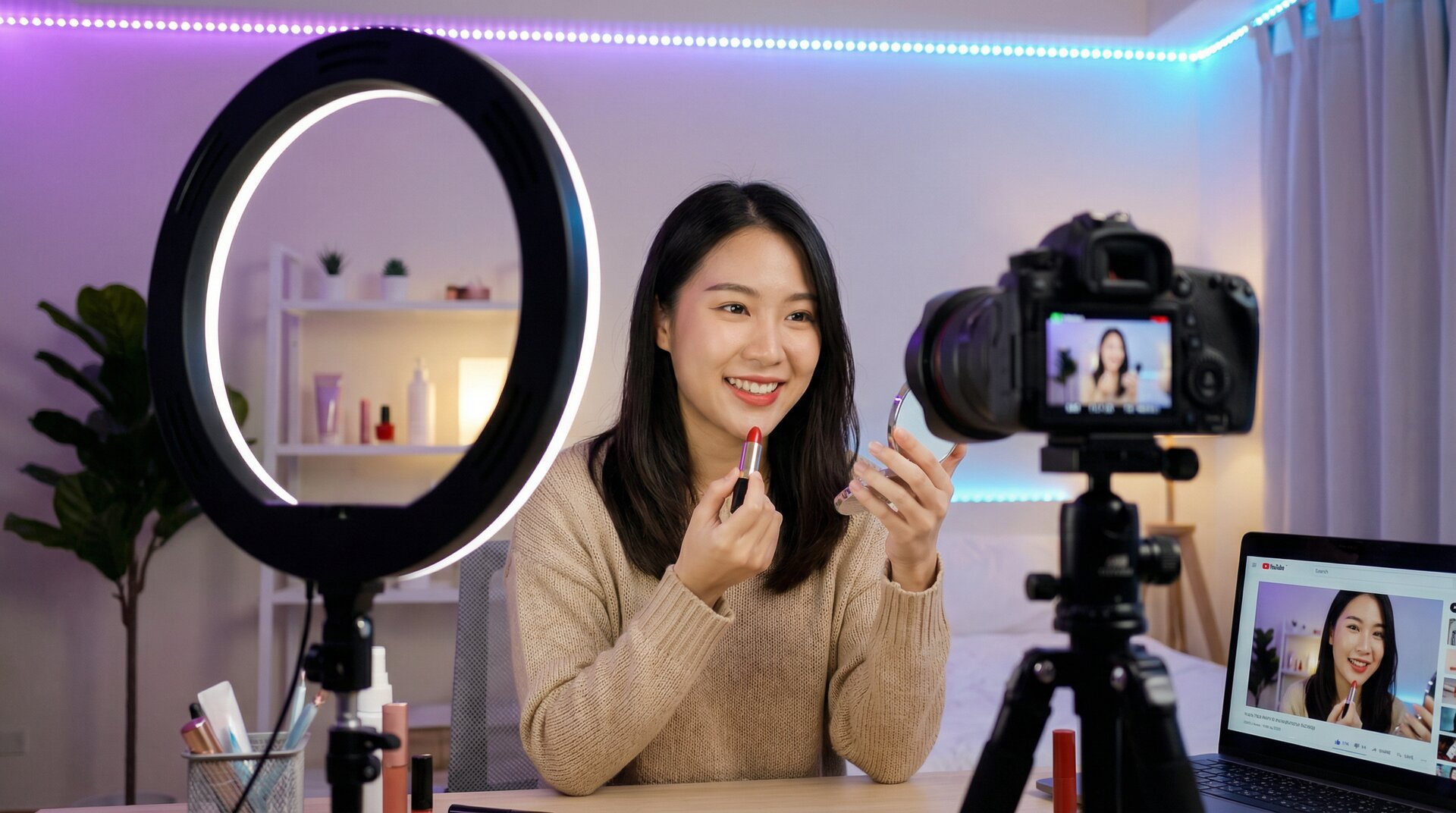 17c一起草美妆教程视频